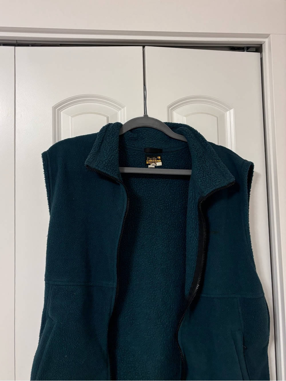 Forest Green Fleece Vest